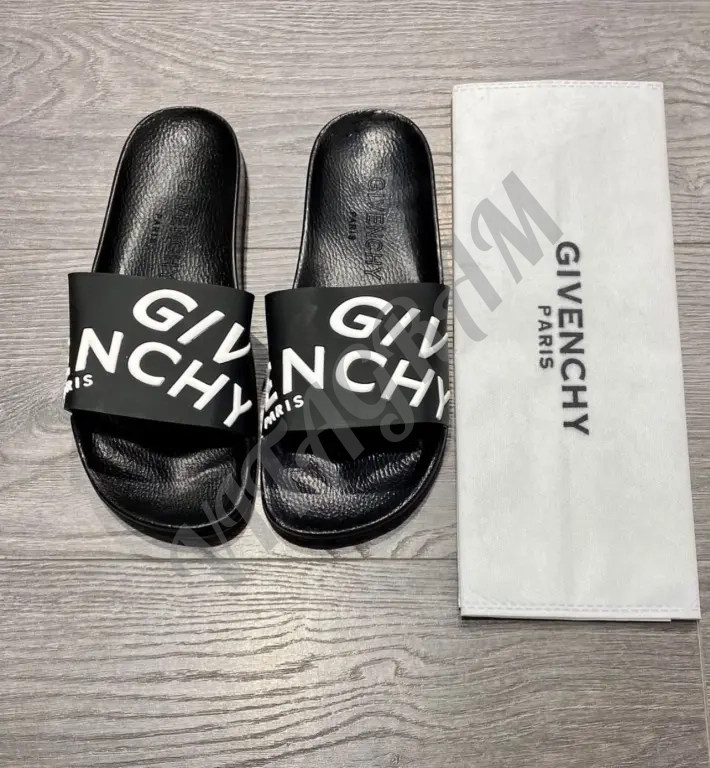 Gucci, Givenchy, Louis Vuitton, Boss, Calvin Klein, Dolce & Gabbana, Emporio Armani. Шлёпки