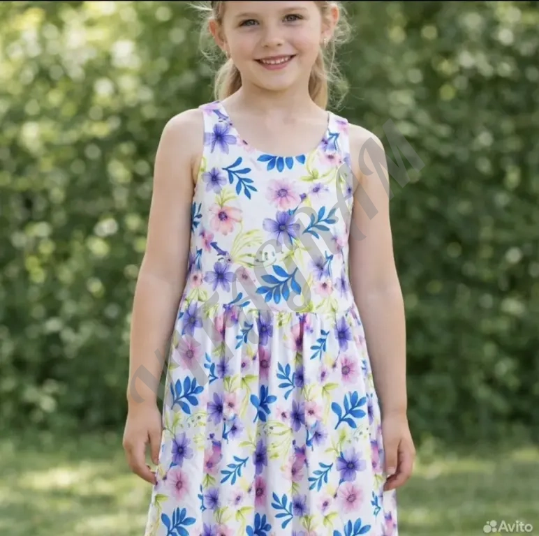 Летнее платье Lc Waikiki для девочки 140/146см.