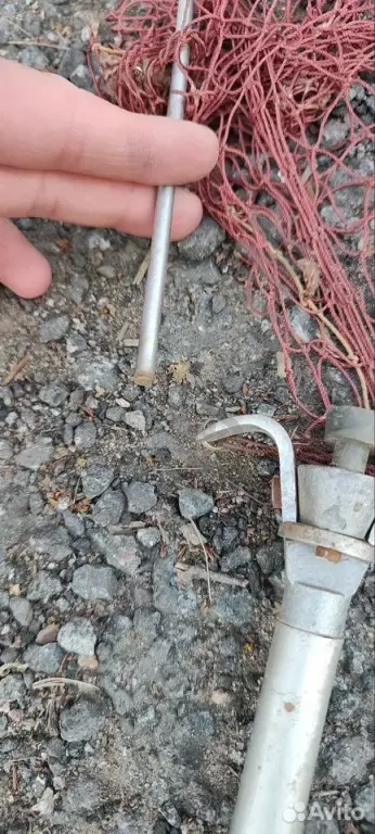 Набор удочка зацеп и сачок