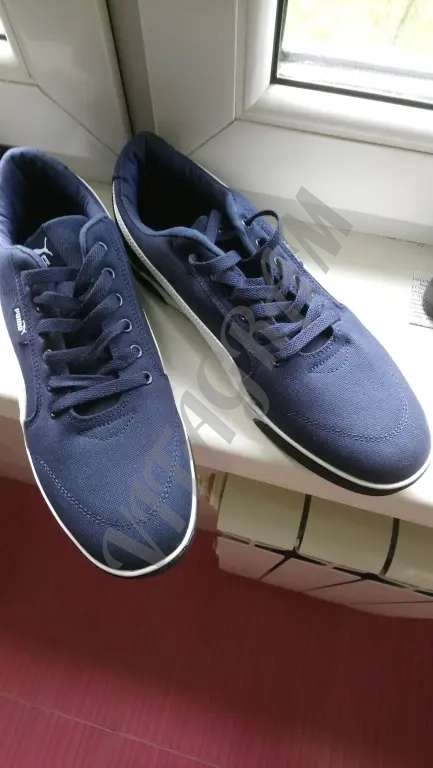 Puma. Кроссовки из джинсы