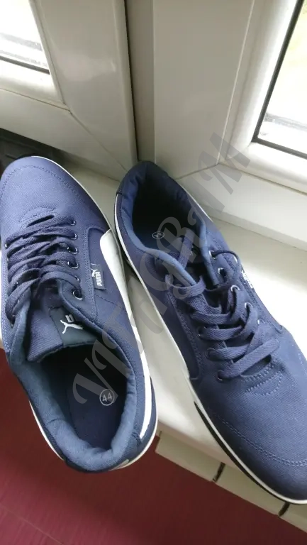 Puma. Кроссовки из джинсы