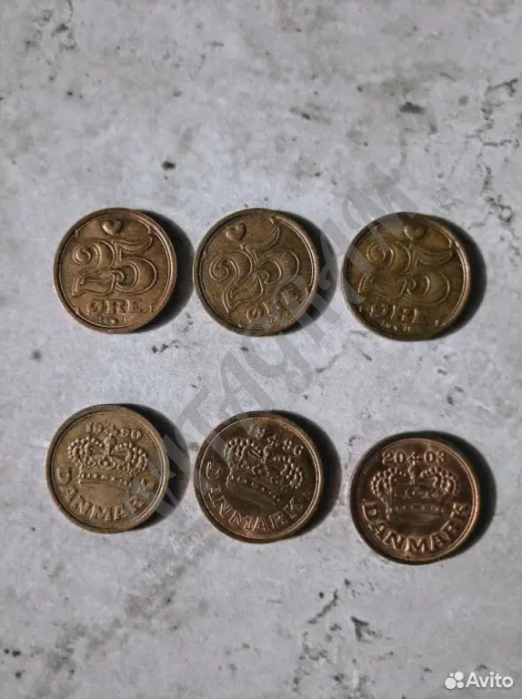 25 эре Дания 1990-2008