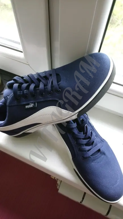 Puma. Кроссовки из джинсы