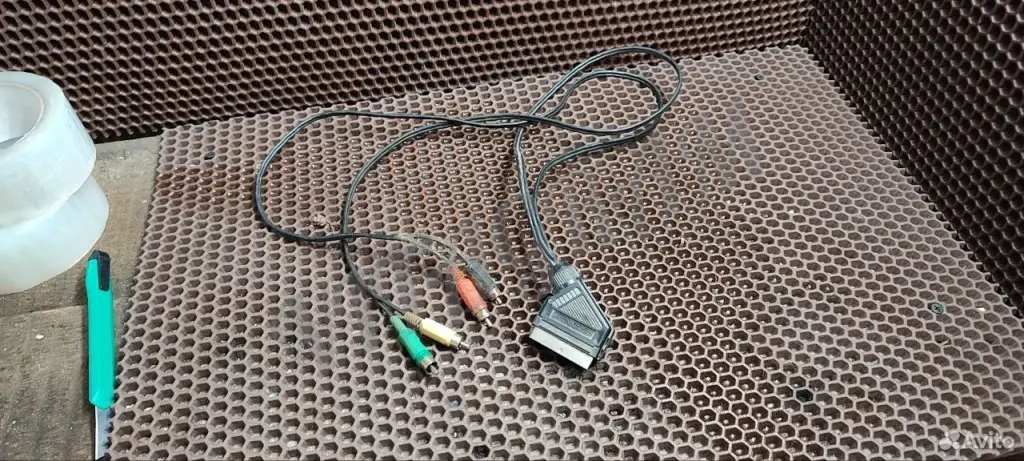 Кабель Scart-4RCA 1.1м