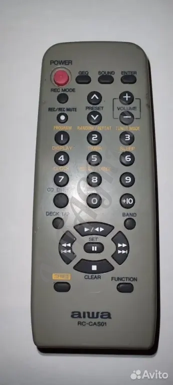 Пульт ду Аiwа rс-саs01