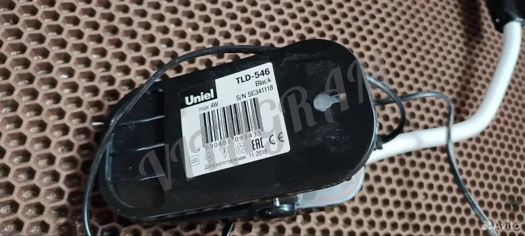 Светильник настольный 5Вт «прищепка» TLD-546 Blac