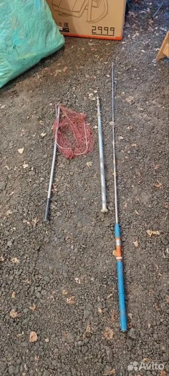 Набор удочка зацеп и сачок