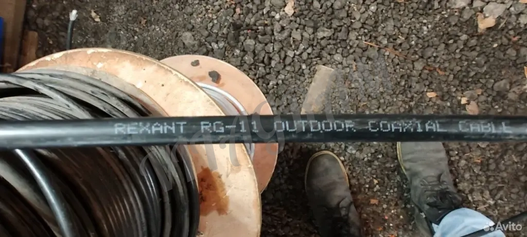 Кабель RG 11 outdoor 75 OHM Rexant
