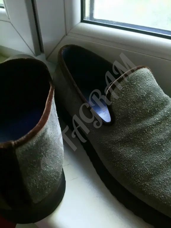 Лоферы на широкой подошве в отличном состоянии