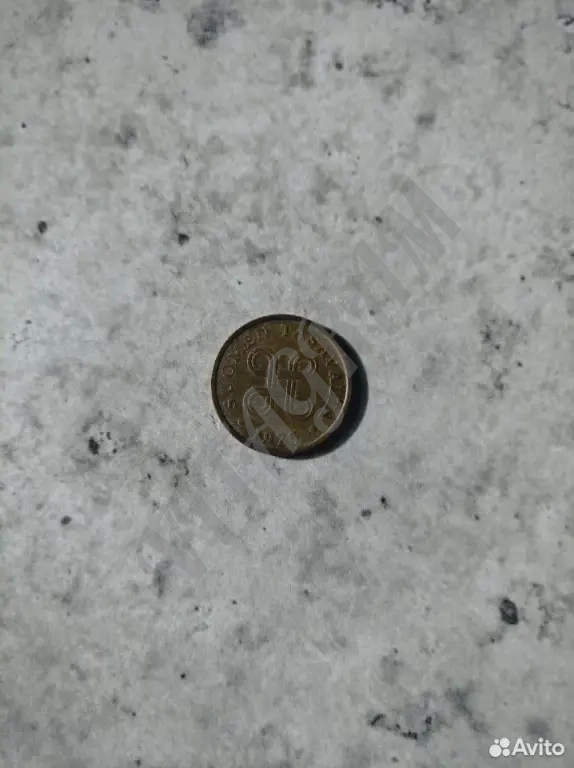 5 пенни Финляндия 1975