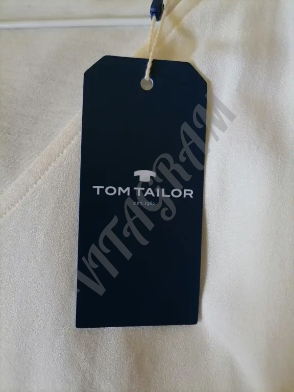 Новая белая блузка Tom Tailor, 52