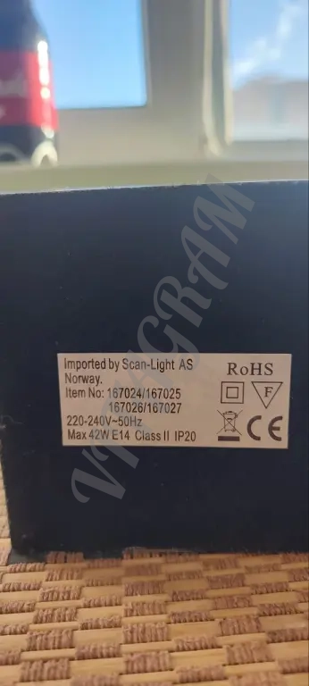 Светильник сенсорный зеленый