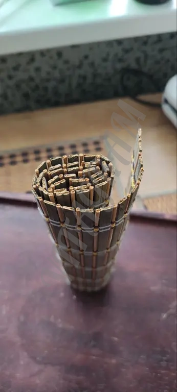 Салфетка/панно бамбук (винтаж, СССР)