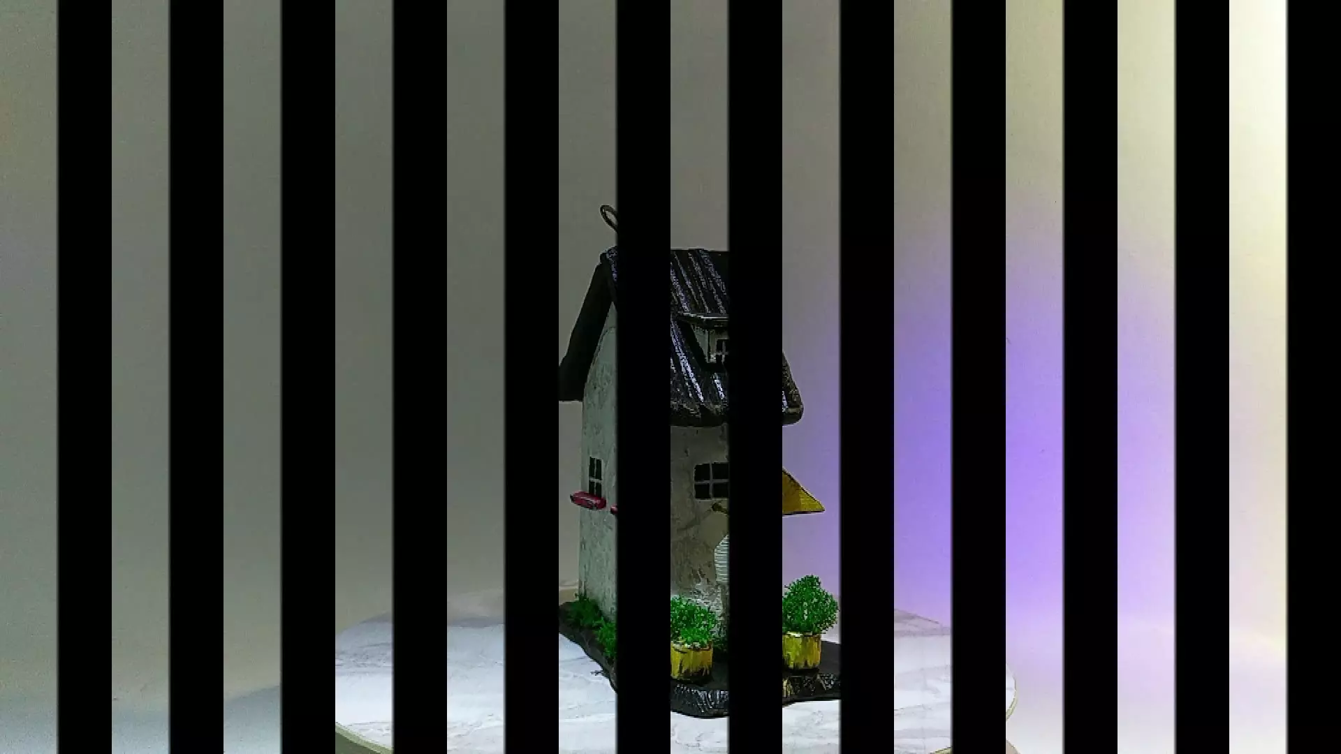 Декор Деревянные миниатюрные домики