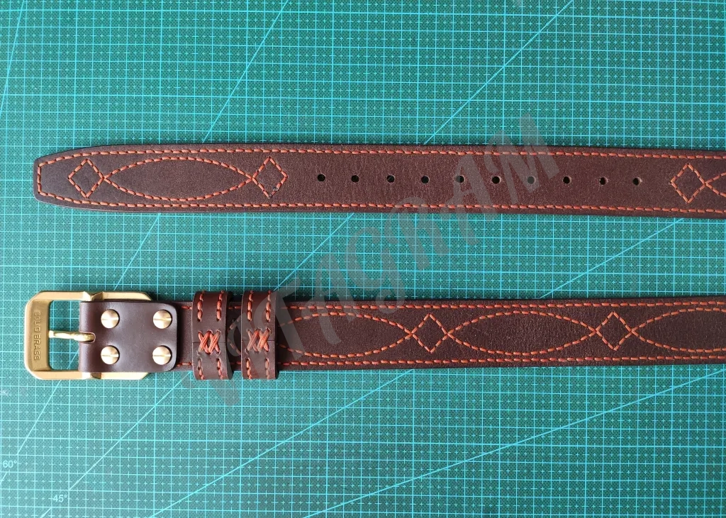 Ремень из кожи буйвола 40 мм