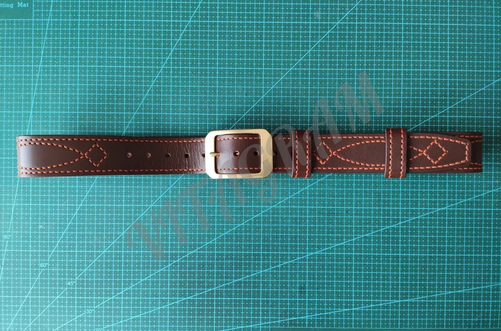 Ремень из кожи буйвола 40 мм