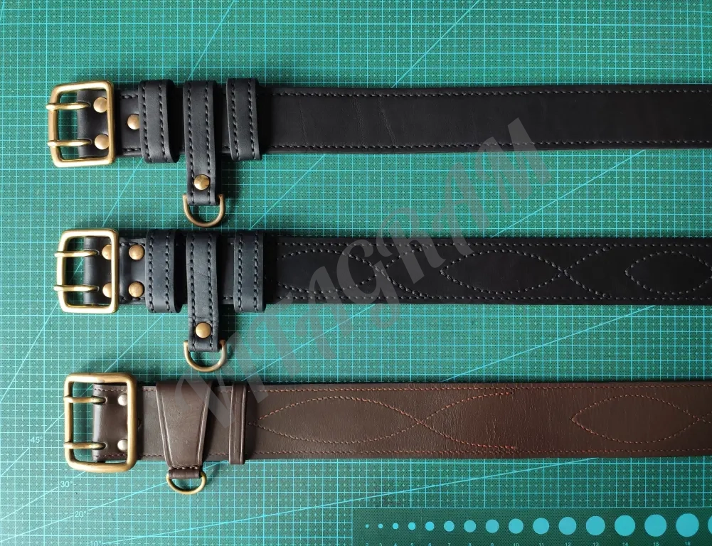 Ремень офицерский 44 /45 мм в черном цвете