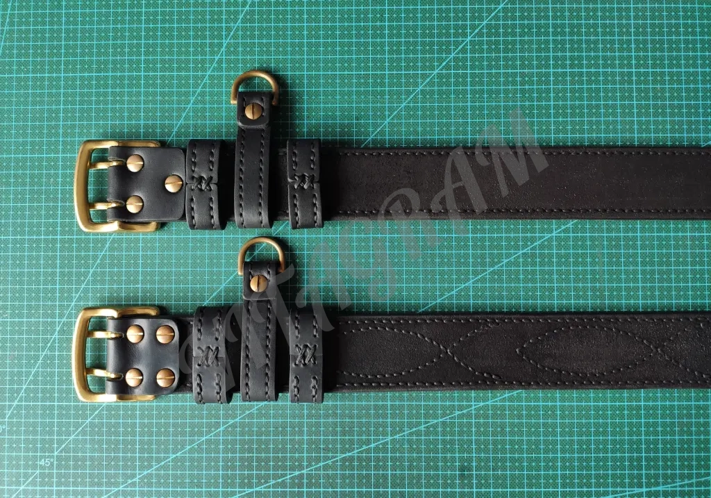 Ремень офицерский 44 /45 мм в черном цвете