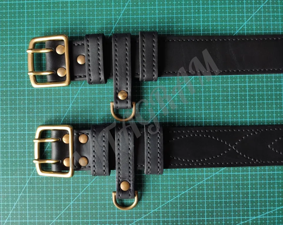 Ремень офицерский 44 /45 мм в черном цвете