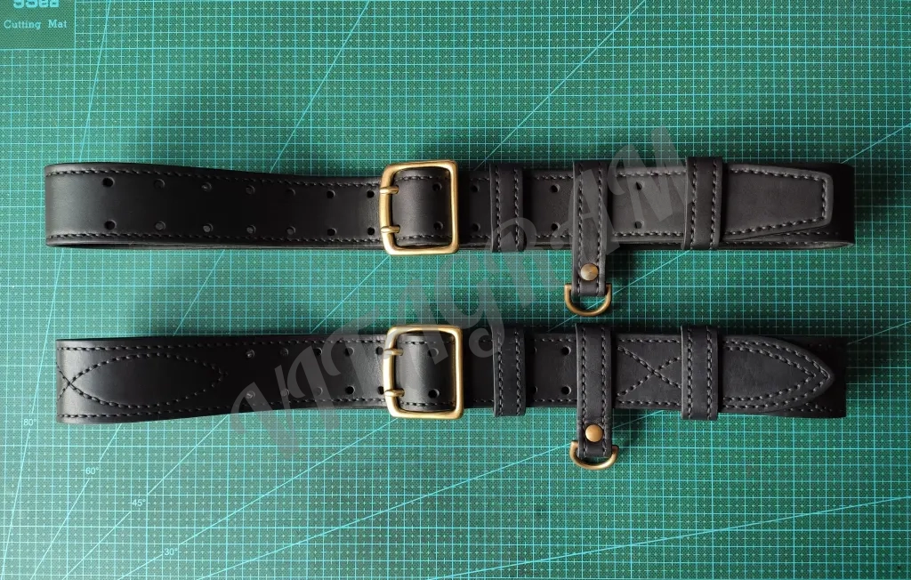 Ремень офицерский 44 /45 мм в черном цвете