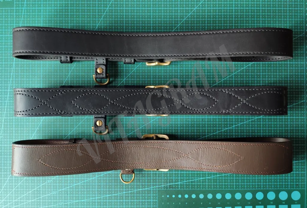 Ремень офицерский 44 /45 мм в черном цвете