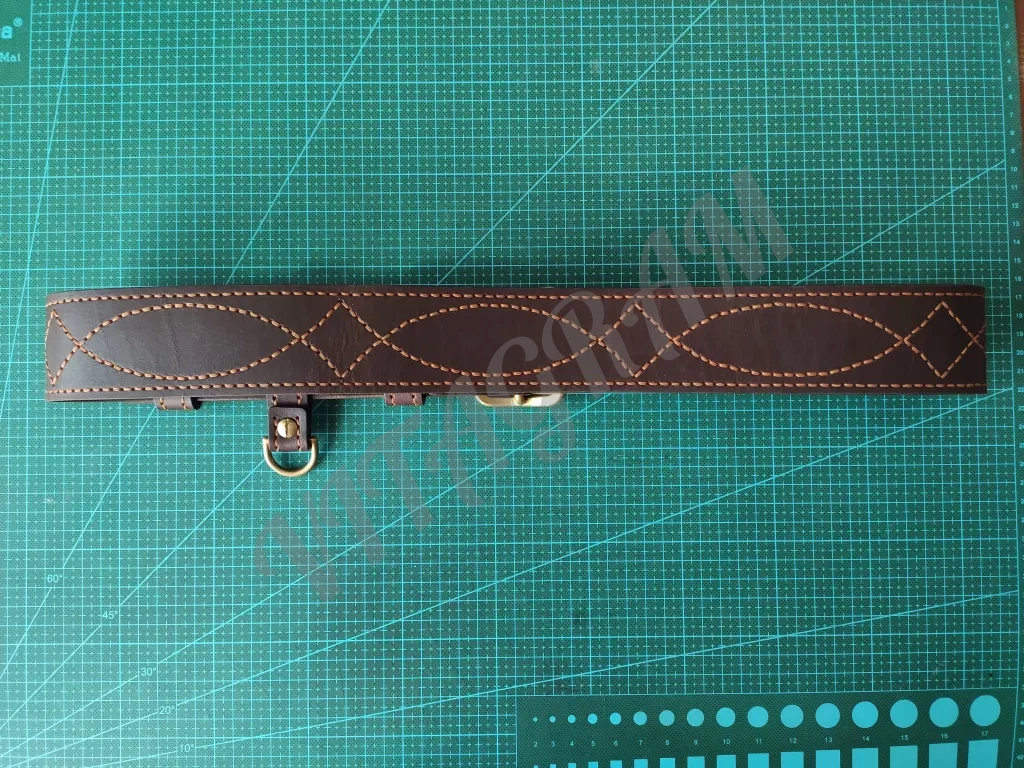 Ремень офицерский 50 мм, цвет «вишня»