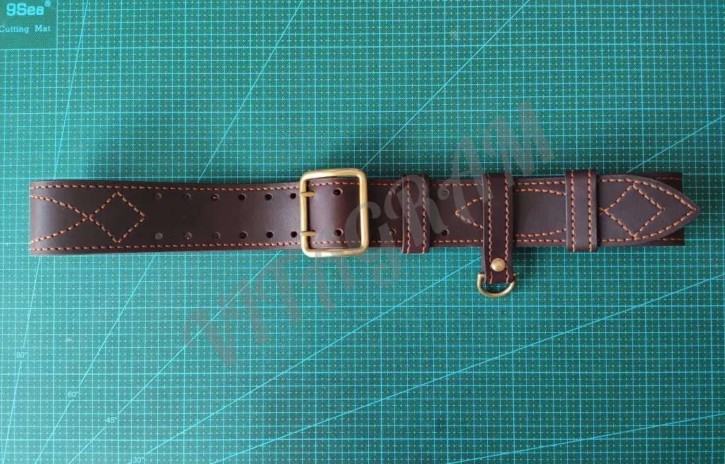 Ремень офицерский 50 мм, цвет «вишня»