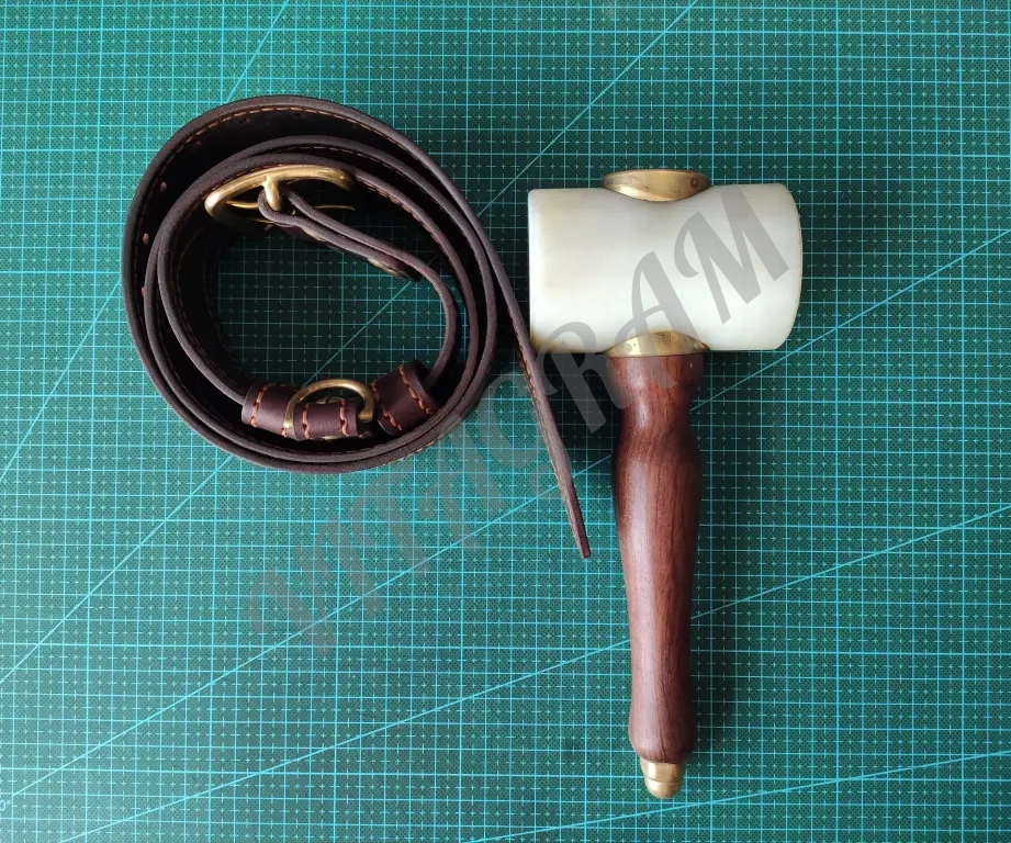 Ремень офицерский 50 мм, цвет «вишня»