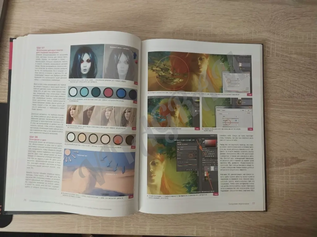 Книга Создание персонажей в Photoshop