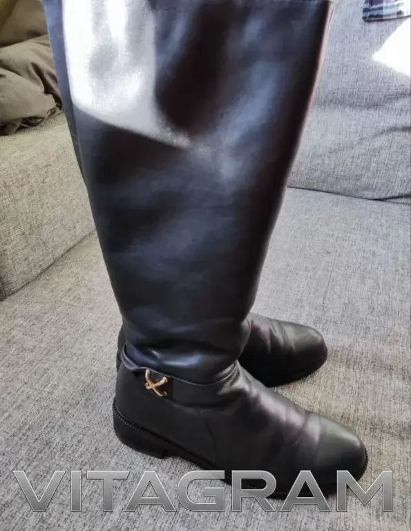 Сапоги зимние натуральные 38