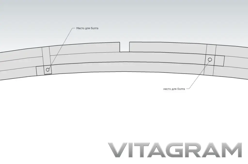 Каркас ангара разборный