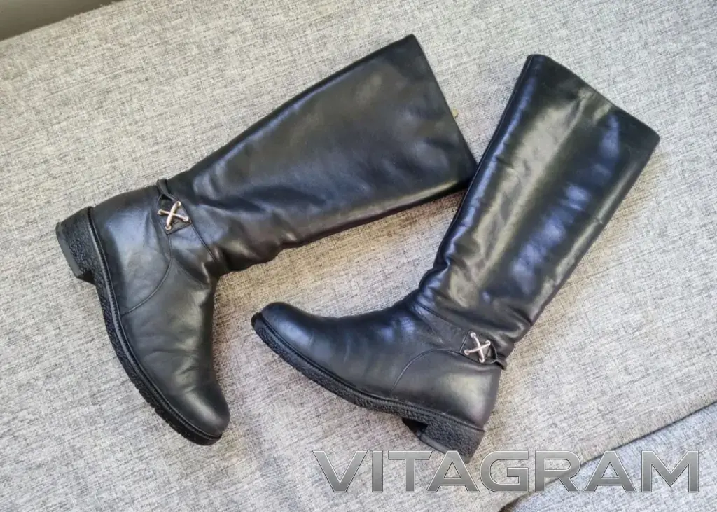 Сапоги зимние натуральные 38