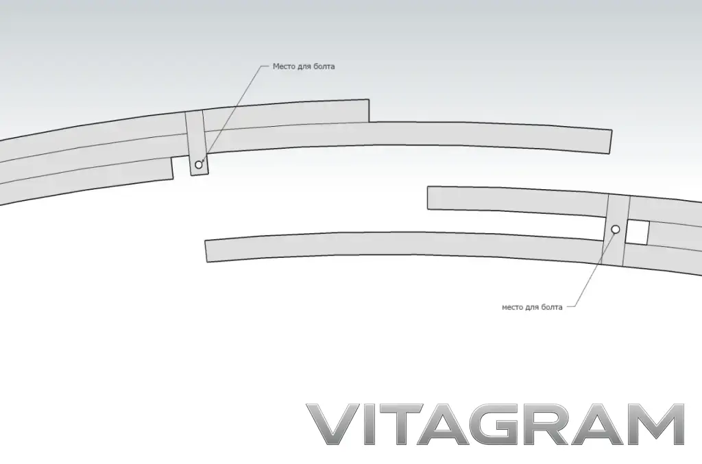 Каркас ангара разборный