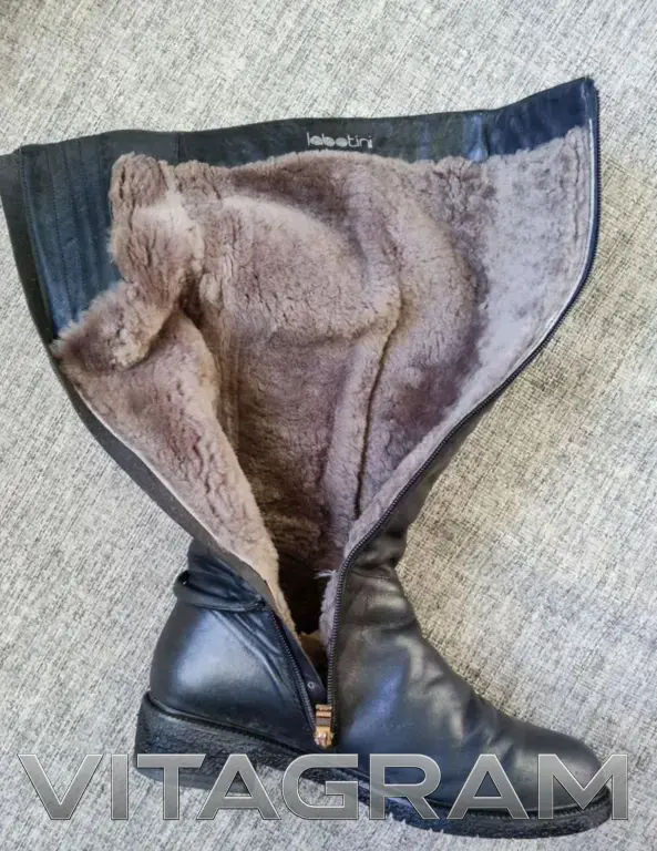 Сапоги зимние натуральные 38