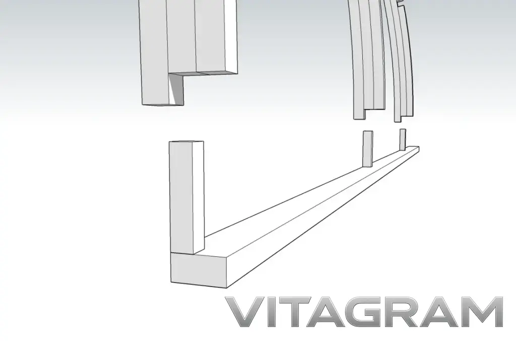 Каркас ангара разборный