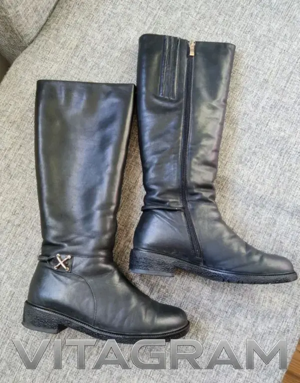 Сапоги зимние натуральные 38