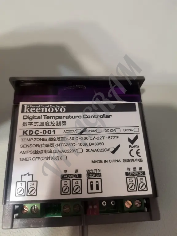 Термостат с пид регулятором Reenovo KDC-001