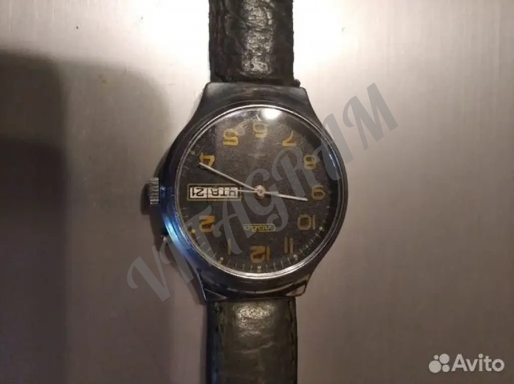 Часы мужские, винтаж, мех. "Ракета", "Зим", "Слава
