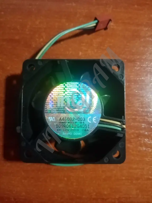 Вентилятор intel 12v 0.24a 6x6x2.5см